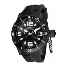 Pasek do zegarka Invicta 1794.01 Gumowy Czarny 24mm