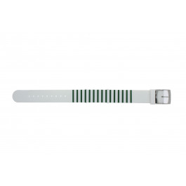 Lacoste horlogeband 2000892 / LC-84-3-14-2596 Silicoon Groen 18mm