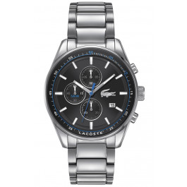 Lacoste horlogeband 2010788 / 2010787 / LC-83-1-14-2581 / LC-83-1-14-2580 Staal Zilver 14mm