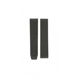 Pasek do zegarka Omega 32632405001001 Gumowy Czarny 19mm