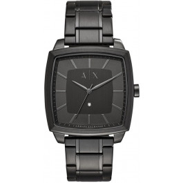 Pasek do zegarka Armani Exchange AX2361 Stal Czarny 22mm