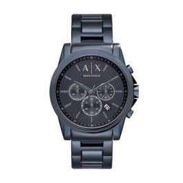 Pasek do zegarka Armani Exchange AX2512 Stal Niebieski 22mm