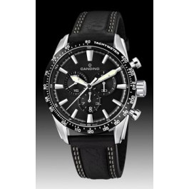 Pasek do zegarka Candino C4429-5 Skórzany Czarny 22mm