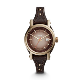 Pasek do zegarka Fossil ES3910 Skórzany Brązowy 8mm