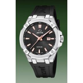 Pasek do zegarka Jaguar J1010-4 Gumowy Czarny