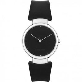 Pasek do zegarka Jacob Jensen JJ111 Gumowy Czarny