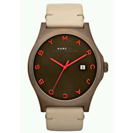 Pasek do zegarka Marc by Marc Jacobs MBM1215 Skórzany Beżowy 20mm