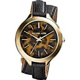 Pasek do zegarka Michael Kors MK2346 Skórzany Czarny 12mm