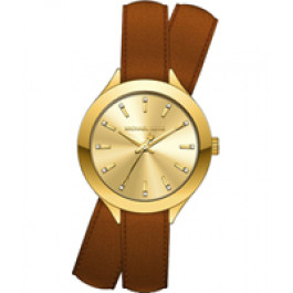 Pasek do zegarka Michael Kors MK2501 Skórzany Brązowy 14mm