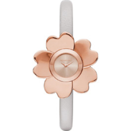 Pasek do zegarka Michael Kors MK2665 Skórzany Biały 8mm