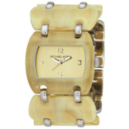 Pasek do zegarka Michael Kors MK4142 Plastikowy Beżowy 37mm