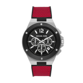 Pasek do zegarka Michael Kors MK8943 Nylon/perlon Czerwony