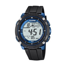 Pasek do zegarka Calypso K5820 / K5820-2 / K5820-3 / K5820-4 Gumowy Czarny 24mm