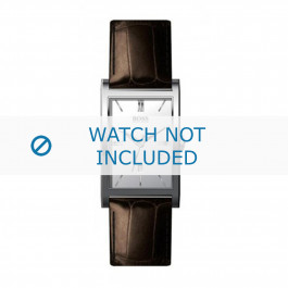 Hugo Boss horlogeband HB-22-1-14-2008 / HB1512033 Leder Bruin