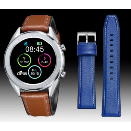 Pasek do zegarka Lotus 50008/1 / BC10930 Skórzany Brązowy