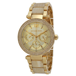 Pasek do zegarka Michael Kors MK5956 Stal Pozłacany 12mm