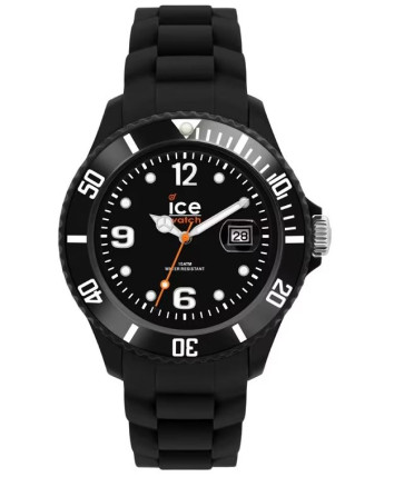 Horlogeband Ice Watch SI.BK.S.S.09 Rubber Zwart 17mm