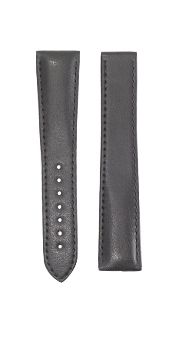 Pasek do zegarka Omega 032Z017135 / 31032425001002 Wegańskie Czarny 20mm