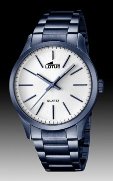 Pasek do zegarka Lotus 18163 Stal Niebieski 22mm