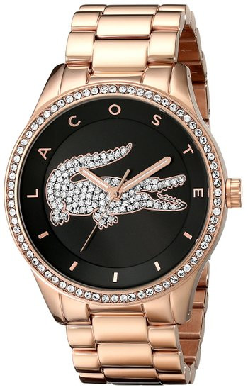 Pasek do zegarka Lacoste 2000871 / LC-74-3-34-2478S Stal Róża 10mm