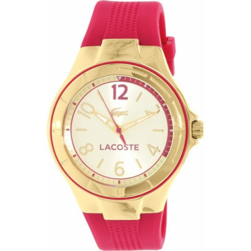Lacoste horlogeband 2000878 / LC-69-3-34-2585 Rubber Roze 18mm