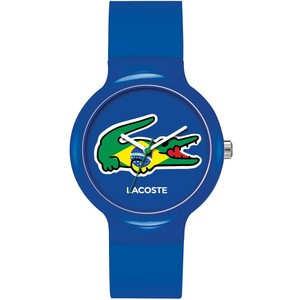 Lacoste horlogeband LC-46-4-47-2503 / 2020069 / 20mm Rubber Multicolor 14mm