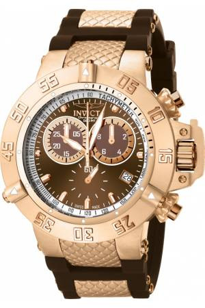 Pasek do zegarka Invicta 5510.01 / Subaqua Plastikowy Brązowy 16mm