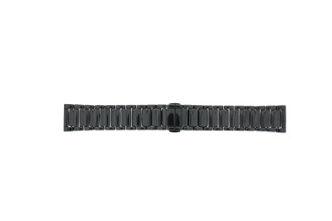 Armani horlogeband AR1509 Keramiek Zwart 22mm