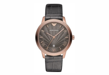 Pasek do zegarka Armani AR1717 Skórzany Brązowy 20mm