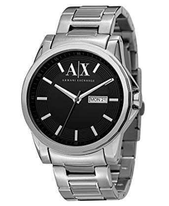 Pasek do zegarka Armani Exchange AX2057 Stal Stal 22mm