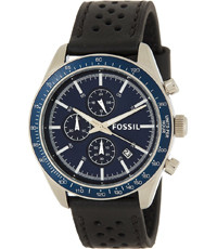 Pasek do zegarka Fossil BQ2065 Skórzany Czarny 22mm