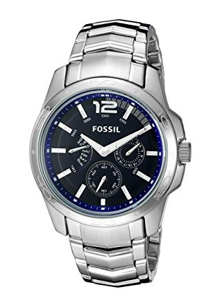 Pasek do zegarka Fossil BQ9346 Stal nierdzewna Stal 22mm
