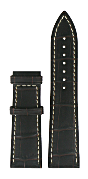 Pasek do zegarka Certina C020419 / C610015515 Skórzany Brązowy 23mm