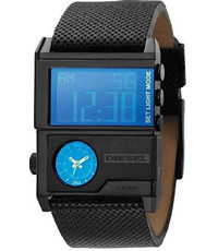 Pasek do zegarka Diesel DZ7137 Skórzany Czarny 28mm