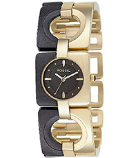 Pasek do zegarka Fossil ES2170 Stal nierdzewna Pozłacany 23mm
