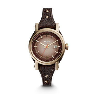 Pasek do zegarka Fossil ES3910 Skórzany Brązowy 8mm