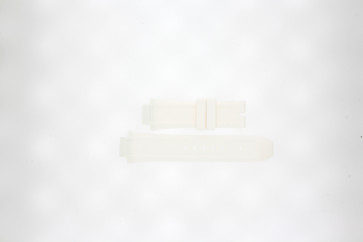 Pasek do zegarka Festina F16559-1 / F16559-8 Krzem Biały 15mm