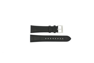 Pasek do zegarka Jaguar J664-1 / J664-3 / J664-4 Skórzany Czarny 22mm