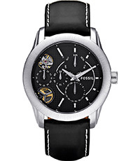 Pasek do zegarka Fossil ME1079 Skórzany Czarny 22mm