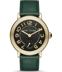 Pasek do zegarka Marc by Marc Jacobs MJ1469 Skórzany Zielony 18mm