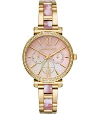 Pasek do zegarka Michael Kors MK4344 Stal Pozłacany 14mm