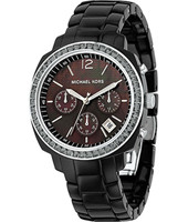 Pasek do zegarka Michael Kors MK5080 Plastikowy Czarny 18mm