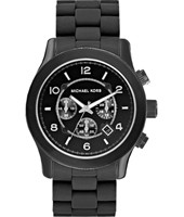 Pasek do zegarka Michael Kors MK8119 Krzem Czarny 24mm
