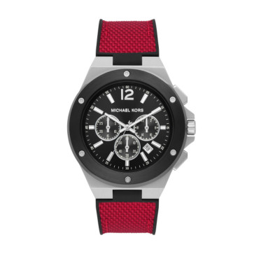 Pasek do zegarka Michael Kors MK8943 Nylon/perlon Czerwony