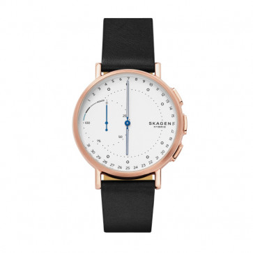 Pasek do zegarka Skagen SKT1112 Skórzany Czarny 20mm