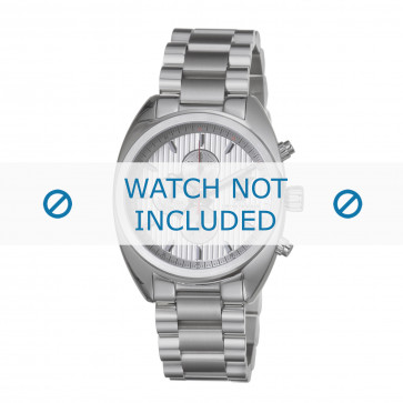 Armani horlogeband AR5958 Roestvrij staal (RVS) Zilver 22mm