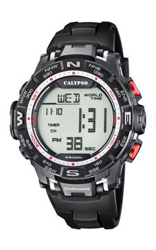 Pasek do zegarka Calypso K5816/4 Plastikowy Czarny