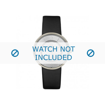 Pasek do zegarka Danish Design IV12Q953 Skórzany Czarny 18mm