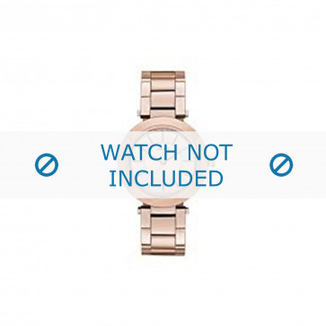 DKNY horlogeband NY2287 Staal Rosé