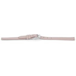 Prisma horlogeband 0100 Classic Pastel Roze Leder Roze 8mm